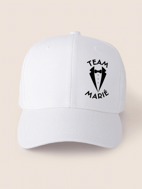 Casquette team marié costume – Image 4