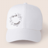 Casquette team mariée- couronne de fleurs – Image 2