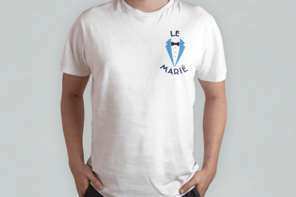 T-shirt le marié costume – Image 2