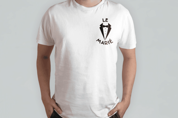 T-shirt le marié costume – Image 4