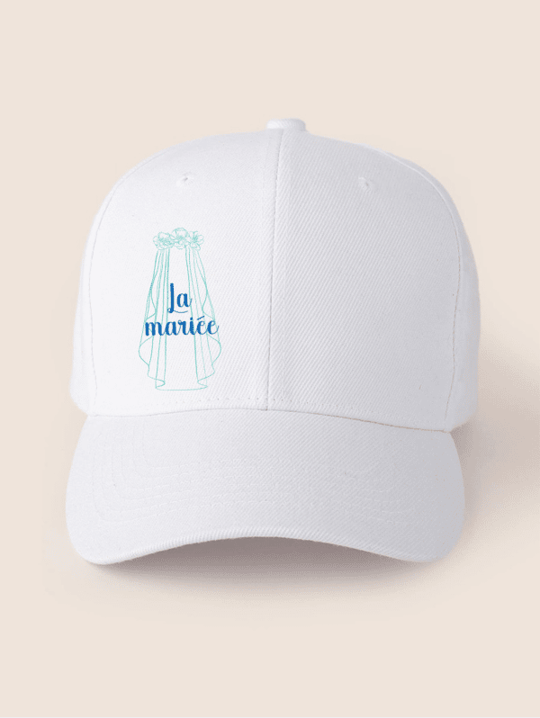 Casquette la mariée voile