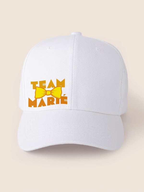 Casquette team marié noeud papillon – Image 3