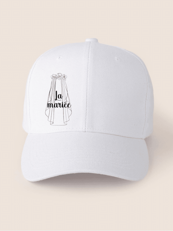 Casquette la mariée voile – Image 2