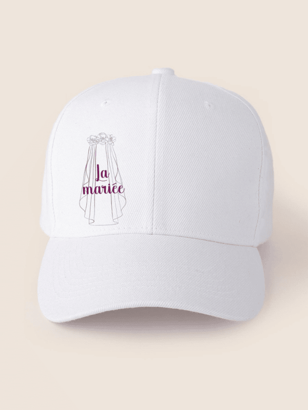 Casquette la mariée voile – Image 4