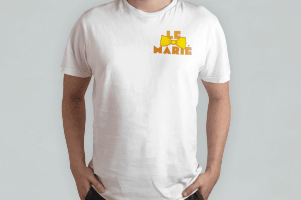 T-shirt le marié noeud papillon – Image 2