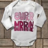 Body personnalisé: couleurs super marraine – Image 7