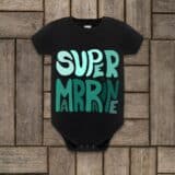 Body personnalisé: couleurs super marraine – Image 3