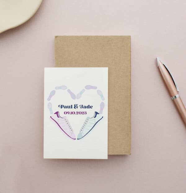 Carte personnalisée Mariage basket – Image 2