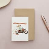 Carte personnalisée Mariage motard – Image 2