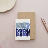 Carte personnalisée: couleurs super parrain – Image 4