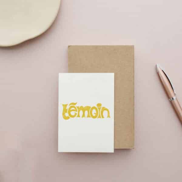 Carte A6 témoin écriture couleurs – Image 3