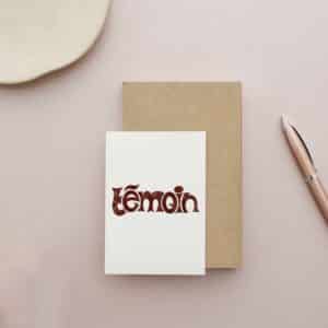 Carte A6 témoin écriture couleurs – Image 2