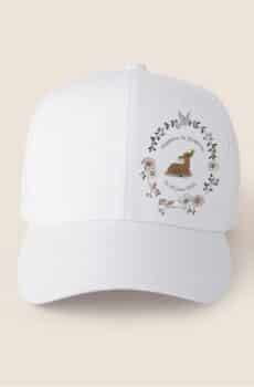 Casquette personnalisé baptême faon