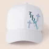 Casquette personnalisé baptême croix