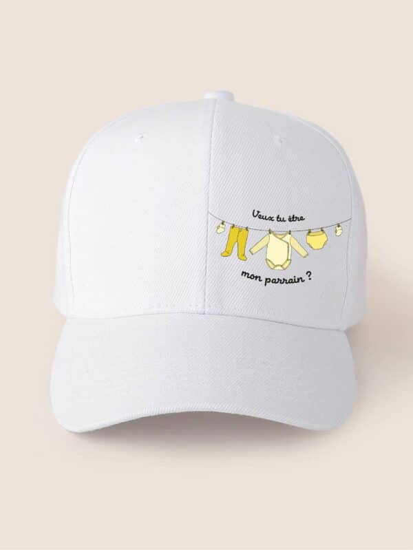 Casquette personnalisée : nourrisson demande parrain – Image 3