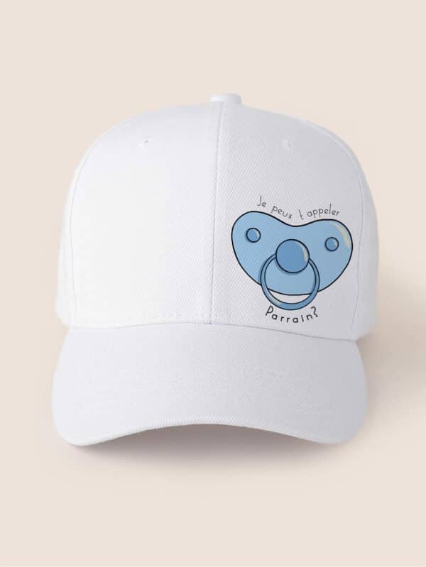 Casquette personnalisée demande parrain tétine – Image 3