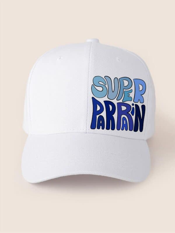 Casquette personnalisée: couleurs super parrain – Image 4