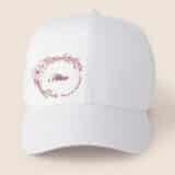 Casquette fleurs- demande témoin prénom – Image 2