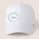 Casquette fleurs- demande témoin prénom – Image 3