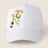 Casquette personnalisée témoin champagne