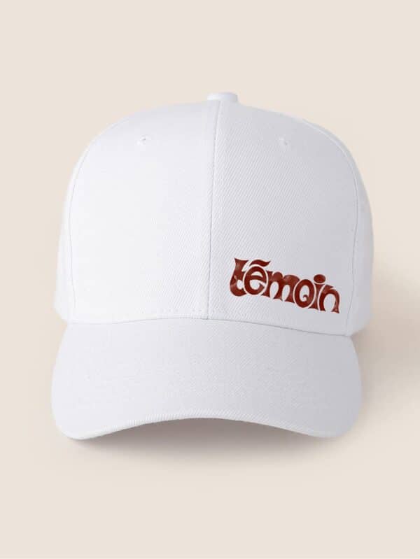 Casquette personnalisée - écriture témoin – Image 3