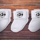 Chaussettes personnalisées Baptême panda