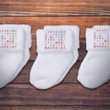 Chaussettes personnalisées marraine mots cachés