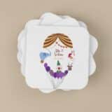 Sous-verre personnalisé Mariage cirque – Image 2