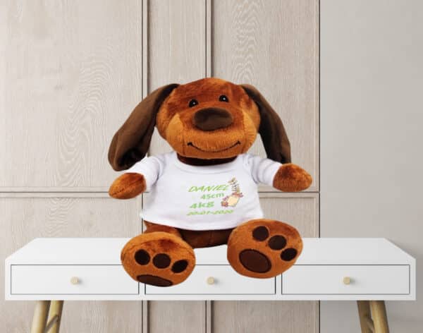 Peluche personnalisée chien naissance – Image 2