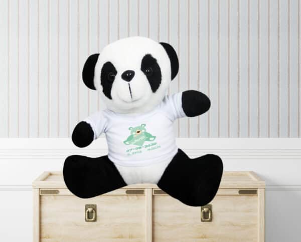 Peluche personnalisée panda super héros – Image 2