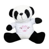 Peluche personnalisée panda naissance coeur – Image 2