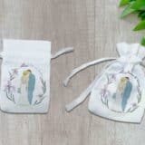 Pochon dragées personnalisé Mariage princesse