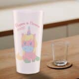 Gobelet personnalisé Baptême licorne