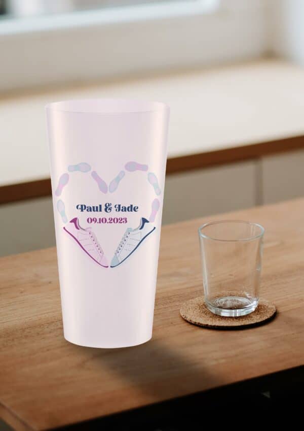 Gobelet personnalisé Mariage basket – Image 2