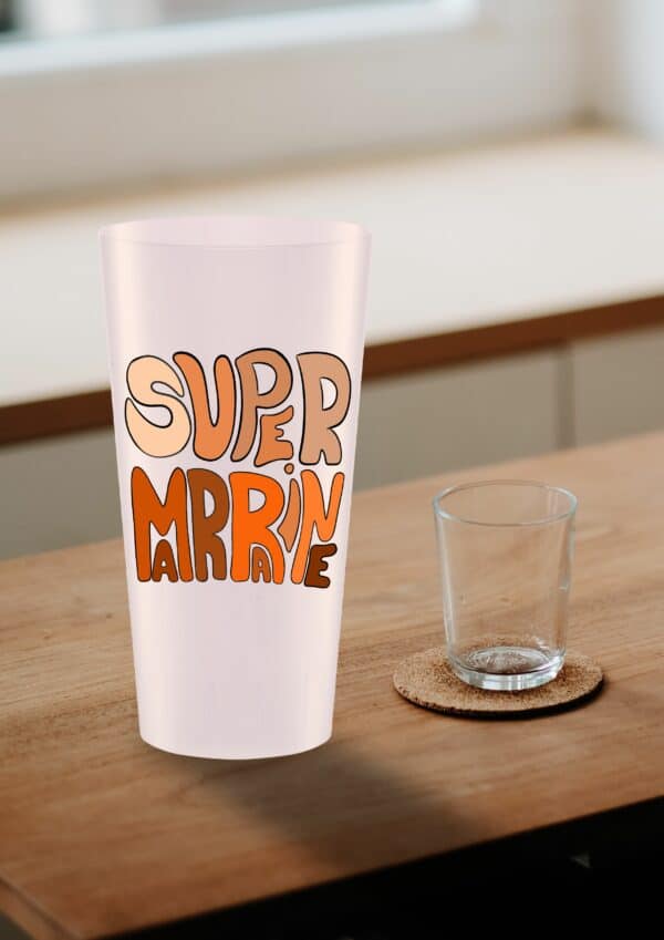 Gobelet personnalisé: couleurs super marraine – Image 4