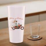 Gobelet personnalisé Mariage motard