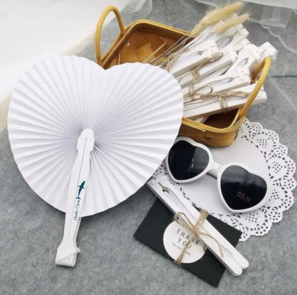 Eventail personnalisé Mariage mer – Image 2