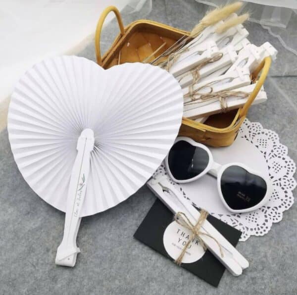 Eventail personnalisé Mariage princesse – Image 2