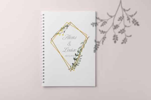 Livre d'or personnalisé Mariage champêtre – Image 2