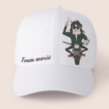 Enterrement de vie de garcon : casquette moto