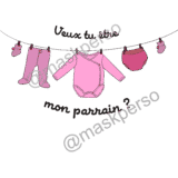 Casquette personnalisée : nourrisson demande parrain – Image 6