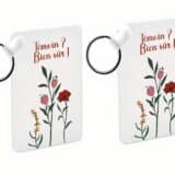 Porte clés personnalisé Témoin?Bien sûr!