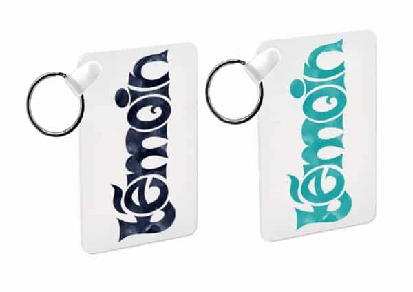 Porte clés personnalisé Témoin écriture – Image 2