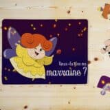 Puzzle personnalisé demande marraine