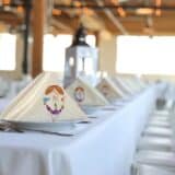 Serviette personnalisé Mariage cirque