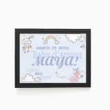 Tableau personnalisé naissance baby d'amour – Image 3