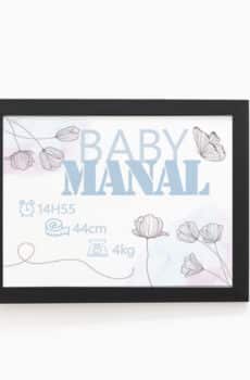 Tableau personnalisé naissance baby