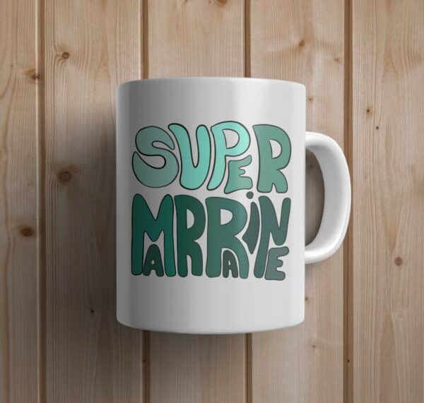 Mug personnalisé marraine écriture