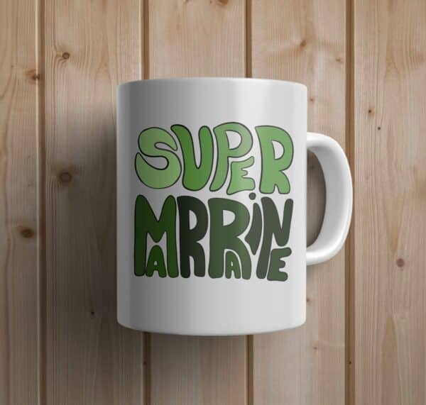 Mug personnalisé: couleurs super marraine – Image 3