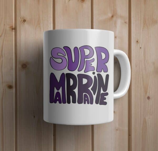 Mug personnalisé: couleurs super marraine – Image 4